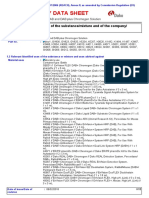 Safety Data Sheet: SECTION 1: Identification of The Substance/mixture and of The Company/ Undertaking