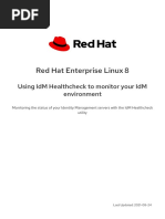 RHEL 8.5 - Using IdM Healthcheck To Monitor Your IdM Environment