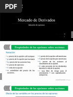 Sesión 10 - Valuación de Opciones