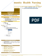 Community Health Nursing: Chapter Title