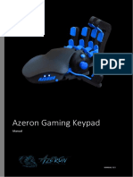 Azeron Gaming Keypad: Manual