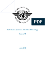 Methodology ICAO Carbon Calculator - v11-2018