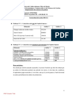 Correction Série TD N°1 Contrôle Budgetaire de Production