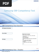 Samsung SW-Competency Test: Samsung R&D Bangalore