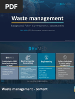 Waste Management: Background - Policy - Current Projects - Opportunities