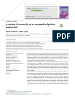 A Review of Ammonia As A Compression Ignition Engine Fuel