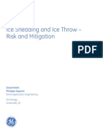 GE Ice Throw Precautions