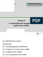 SÃ©ance 9 Gestion de Conflits