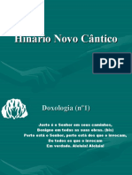 Hinário - Novo Cântico - 1 Ao 381