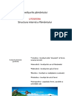 Litosfera-Structura Internă A Pământului