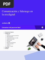 Plantilla en Diapositivas Comunicacion y Liderazgo