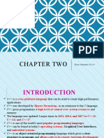 Chapter Two: Basic Elements of C++