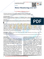 Smart Energy Meter Monitoring Over Iot: Bharathy D - Dhivya C - Monisha A - Rathipriya S - Sikkandhar Batcha J