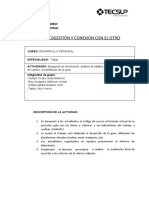 Guía de Laboratorio 5 - Autogestión y Conexión Con El Otro