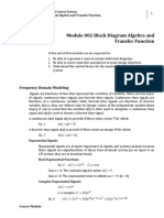 Module 002 Feedback and Control Systems