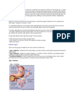 Diabetes Mellitu1, Shkurt