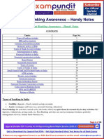 Important Banking Awareness Handy Notes