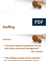 Unit Staffing