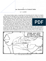 Acheulian Succession Central India