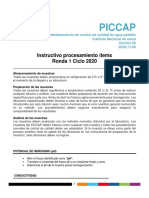 Procesamiento Items de Ensayo Piccap 2020