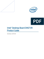 Intel® Desktop Board DH67VR Product Guide: Order Number: G27373-001