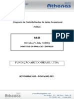 Pcmso Fundição ABC Do Brasil Ltda