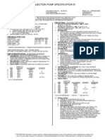 Injection Pump Specification ©