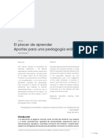 El Placer de Aprender, Aportes para Una Pedagogia Erotica