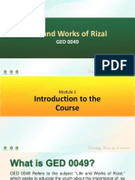 Life and Works of Rizal