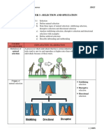 Chapter 3: Selection and Speciation