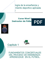 Metodología de La Enseñanza y Entrenamiento Deportivo Aplicada