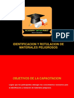 Matpel Clase #3 - Identificacion y Rotulacion de Materiales Peligrosos