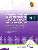 Strategies de La Dette Publique Du Cameroun