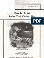 How To Grind Lathe Tools