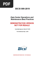 BICSI 009-2019: Data Center Operations and Maintenance Best Practices