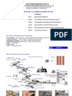 The Basic Clay Brick Making Plant