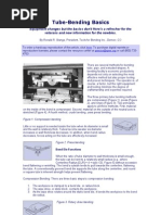Tube Bending Basics