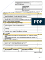 Confined Space Hazard Assessment Questionnair