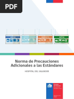 MANUAL IAAS HDS Normas de Precauciones Adicionales