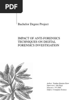 Bachelor Degree Project: Author: Tambue Ramine Etow Supervisor: Ola Flygt Semester: VT 2020 Subject: Computer Science