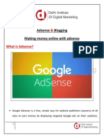 DIDM Adsense & Blogging