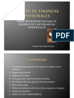 Presentación Taller Finanzas Personales 