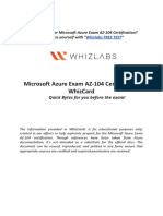 Whizlab Notesazure-104