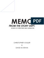 Memo From The Story Department Sample