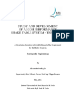 Study and Development of A High Performance Shake Table System - TREES Lab 2 - Scodeggio