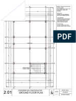 Ground Floor Plan: Brief Specifications