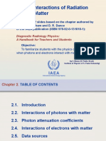 Interactions of Radiation With Matter