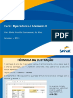 Aula 4 - Excel - Informática Básica (Prof Silvia)