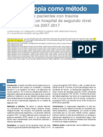 2 Laparoscopia Como Método Diagnóstico en Pacientes Con Trauma Abdominal, en Un Hospital de Segundo Nivel