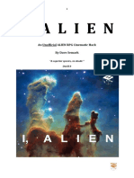 I, A L I E N: An Unofficial ALIEN RPG Cinematic Hack by Dave Semark